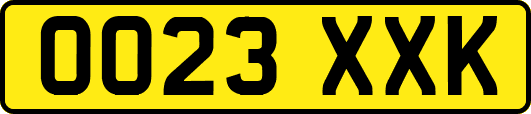 OO23XXK