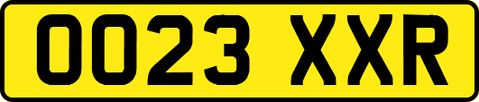 OO23XXR