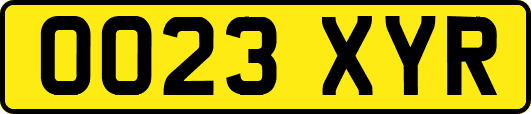 OO23XYR