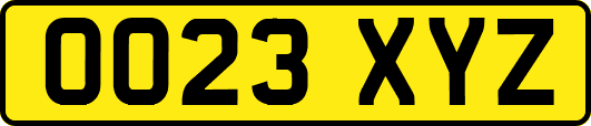 OO23XYZ