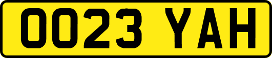 OO23YAH