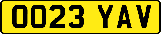OO23YAV