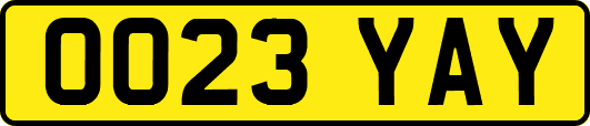 OO23YAY