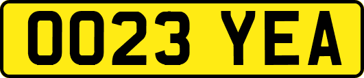 OO23YEA