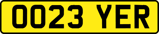 OO23YER