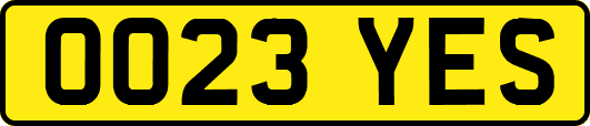 OO23YES