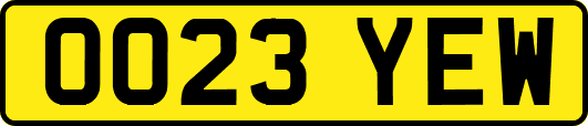 OO23YEW
