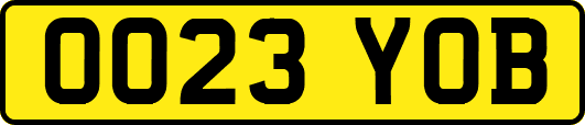 OO23YOB