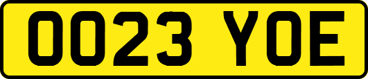 OO23YOE