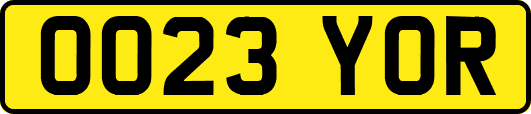 OO23YOR