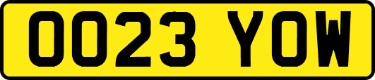 OO23YOW