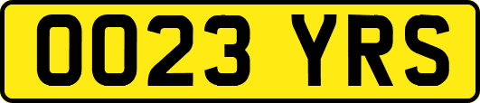 OO23YRS