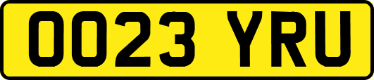 OO23YRU