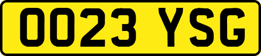 OO23YSG