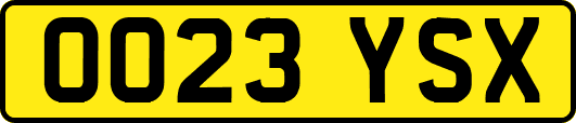OO23YSX