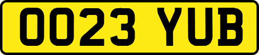 OO23YUB