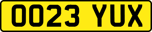 OO23YUX