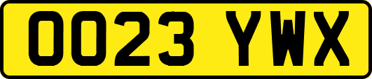 OO23YWX