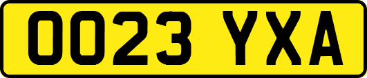OO23YXA
