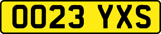 OO23YXS
