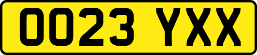 OO23YXX