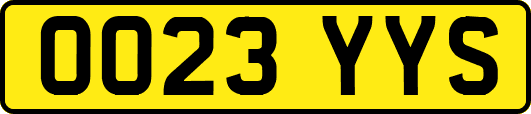 OO23YYS