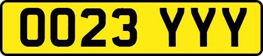 OO23YYY