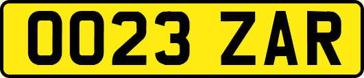 OO23ZAR
