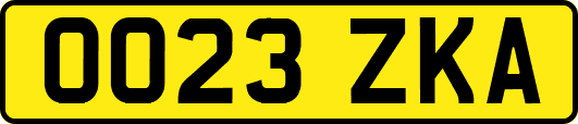OO23ZKA