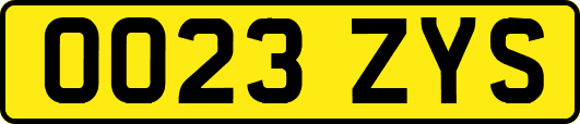 OO23ZYS
