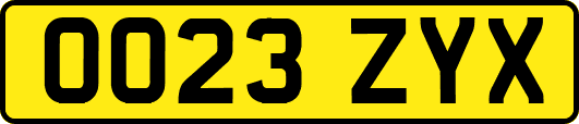 OO23ZYX