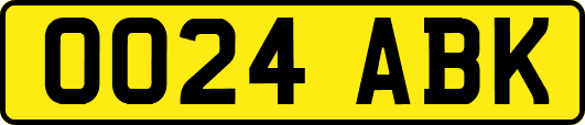 OO24ABK