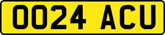 OO24ACU