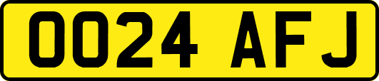 OO24AFJ