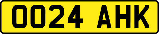 OO24AHK