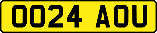 OO24AOU
