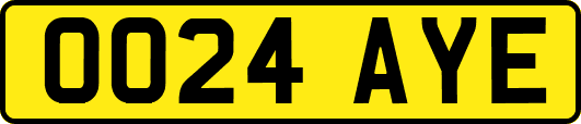 OO24AYE