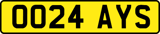 OO24AYS