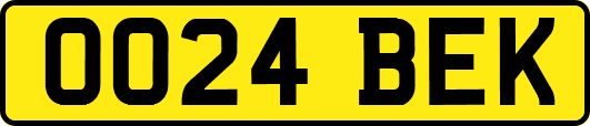 OO24BEK