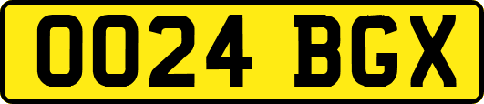 OO24BGX