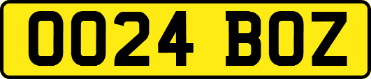 OO24BOZ