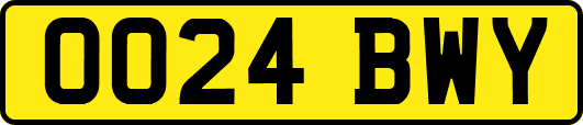 OO24BWY