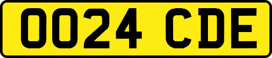 OO24CDE