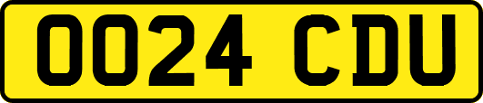 OO24CDU