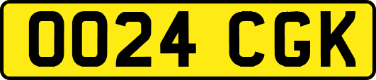 OO24CGK