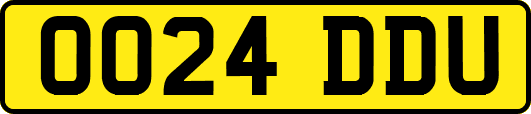 OO24DDU