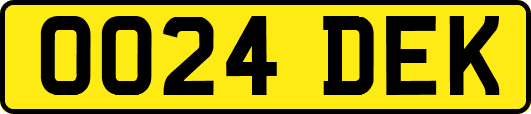 OO24DEK