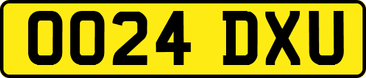 OO24DXU