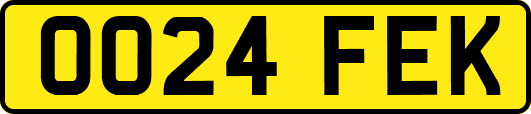 OO24FEK