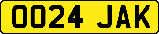 OO24JAK